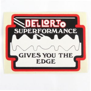 Vintage ''DELLORTO SUPER PERFORMANCE'' Italian carburettor sticker