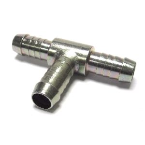 Fuel T piece 10mm - metal