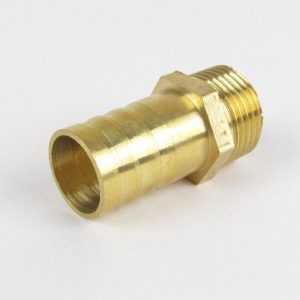 BRASS 3/8″ BSPT HOSE TAIL UNION 13MM (1/2″) PIPE
