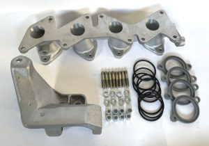 WEBER DCOE / DELLORTO DHLA CARBURETTOR INTAKE MANIFOLD CAVALIER / ASCONA 1.8 FOR 2 x 45 DCOE