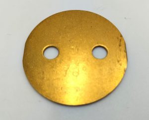 WEBER CARBURETTOR THROTTLE BUTTERFLY PLATE | 34MM 78 DEG