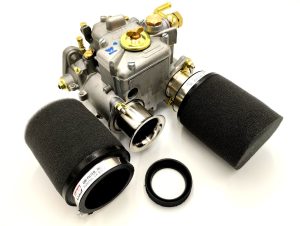 FOAM TRUMPET AIR FILTER SOCKS FOR THE WEBER 40 DCOE CARBURETTOR | SUPERIOR QUALITY | PAIR