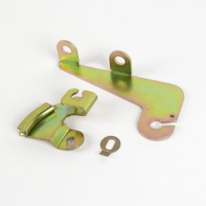 SUZUKI WEBER DGV / DGAV CARBURETTOR THROTTLE LINKAGE LEVER AND CABLE RETAINING BRACKET ANCHOR