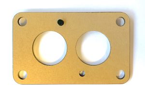 WEBER 32 DRT & 32 DRTM & 32 DRTA CARBURETTOR THROTTLE BODY FLANGE MOUNTING GASKET