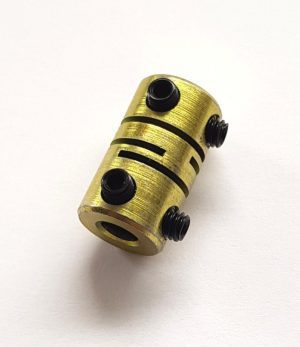 Throttle shaft coupler