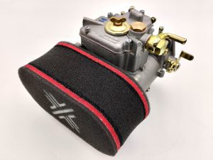 Pipercross Dual Trumpet Air Filter Sock 80mm, fits 45 DCOE