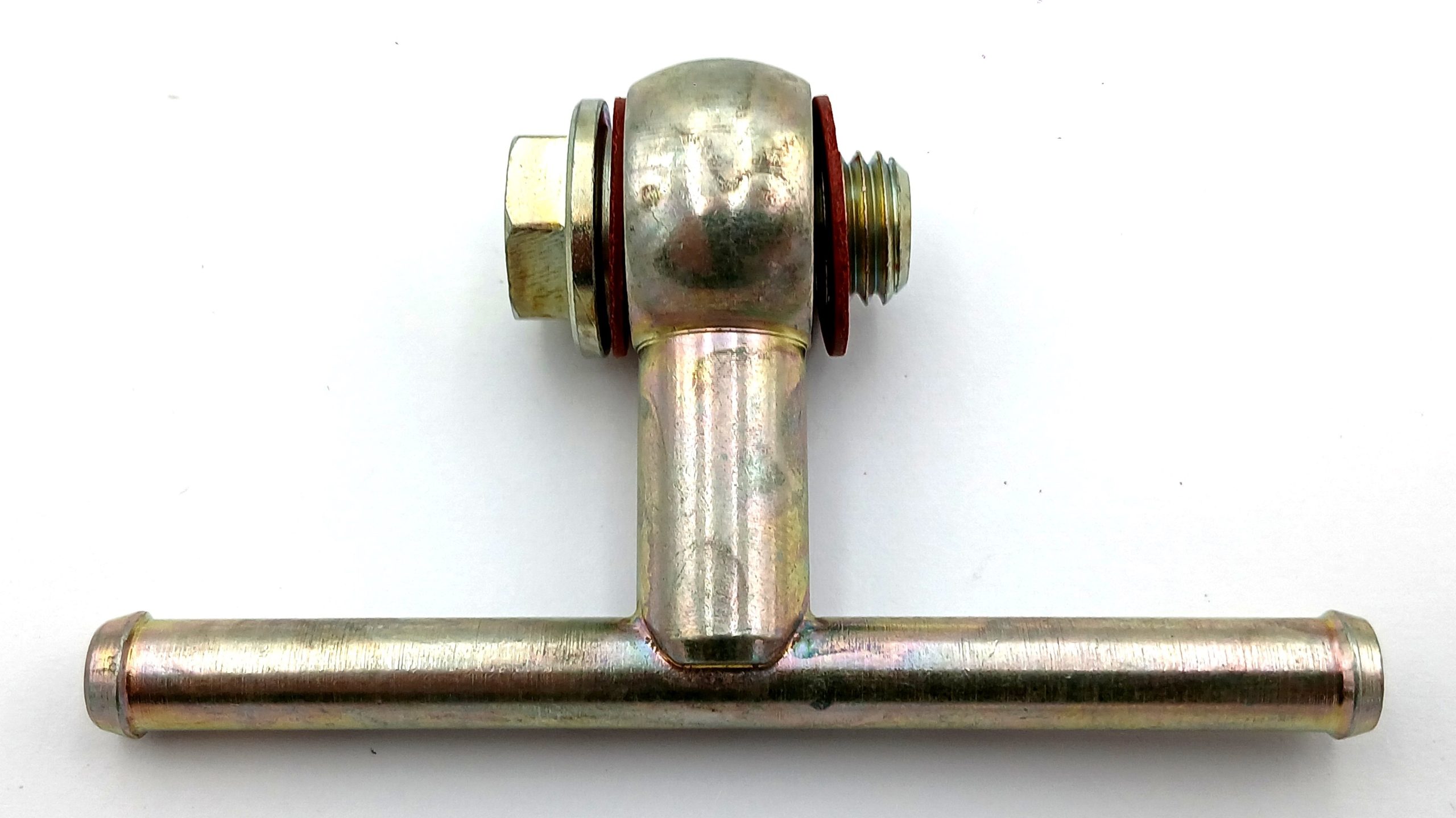 Fuel union kit - Double end T piece - For Weber DCOE & DCO/SP carburettors Fuel union kit - Double end T piece - For Weber DCOE & DCO/SP carburettors